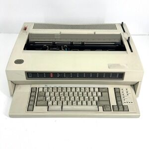 IBM Wheelwriter 10 Series II Electric Typewriter Beige Model 6783 Vintage